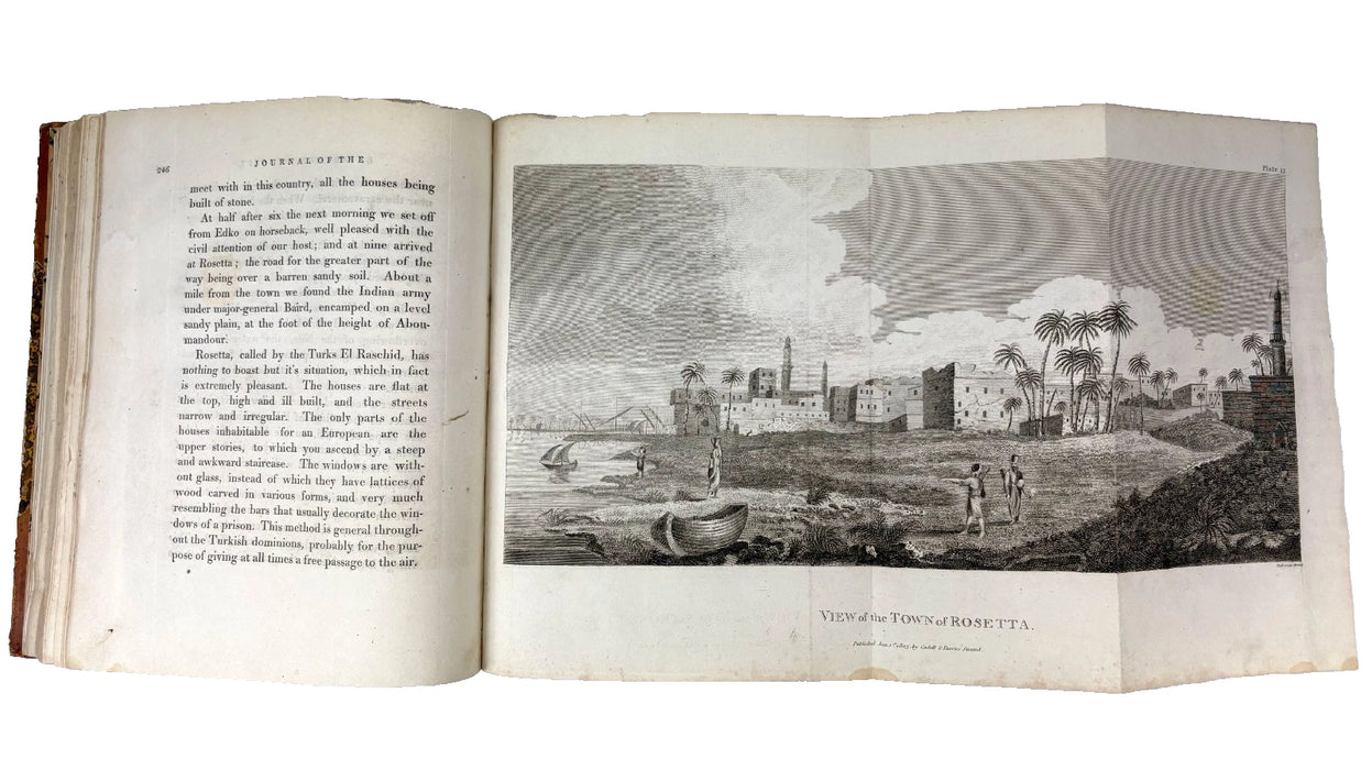 Journal of the Late Campaign in Egypt including Descriptions of That Country, and of Gibraltar, Minorca, Malta, Marmorice, and Macri; by Thomas Walsh, 1803