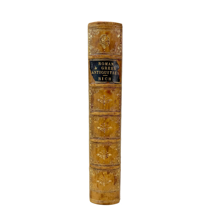 A Dictionary of Roman and Greek Antiquities, with Nearly 2000 Engravings in Wood, by Anthony Rich, Longmans. Green, & Co., 1884. Presentation copy signed by G G Ramsay
