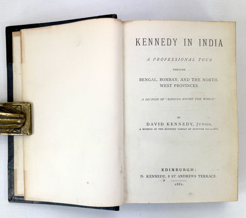 Kennedy's Travels; Kennedy in India (1881) & Kennedy at the Cape (1879), Bound with Life of Thomas Guthrie