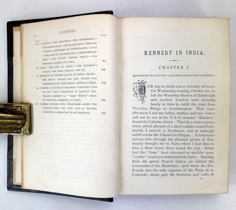 Kennedy's Travels; Kennedy in India (1881) & Kennedy at the Cape (1879), Bound with Life of Thomas Guthrie