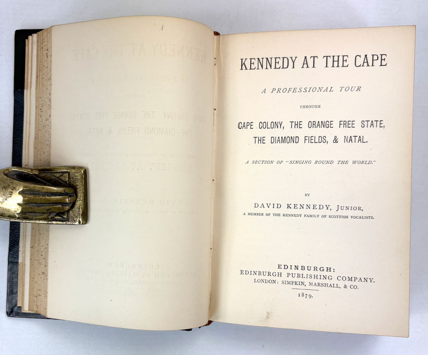 Kennedy's Travels; Kennedy in India (1881) & Kennedy at the Cape (1879), Bound with Life of Thomas Guthrie