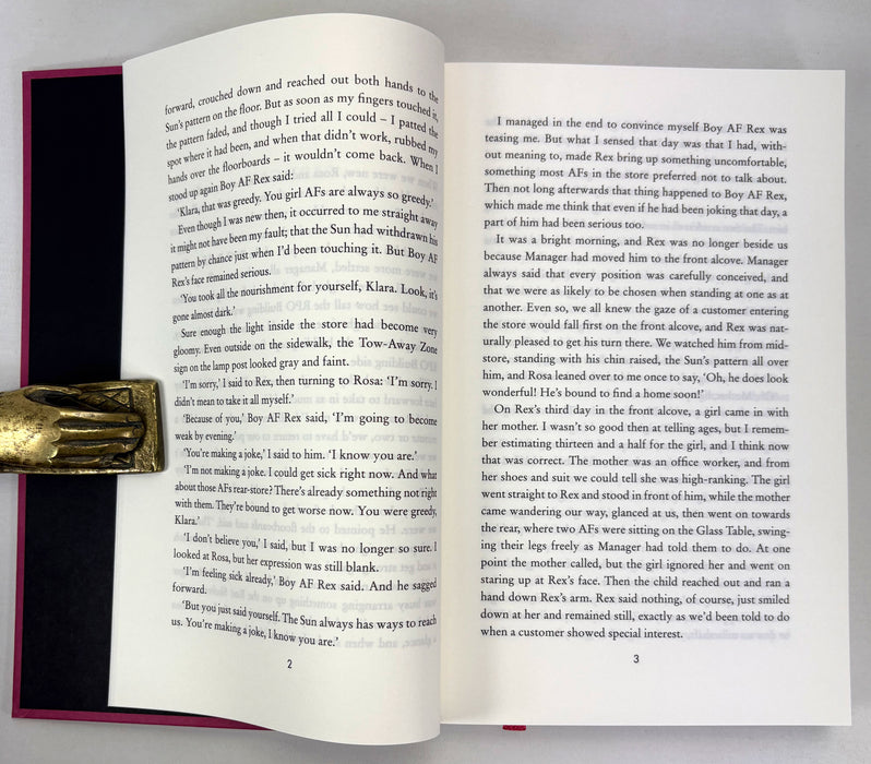 Klara and the Sun, Kazuo Ishiguro, signed first edition, 2021