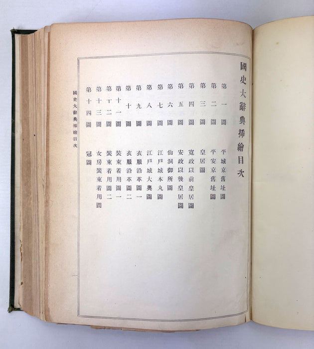 Kokushi Daijiten [國史大辭典] - Great Historical Dictionary of Japan (Meiji 41, 1908)