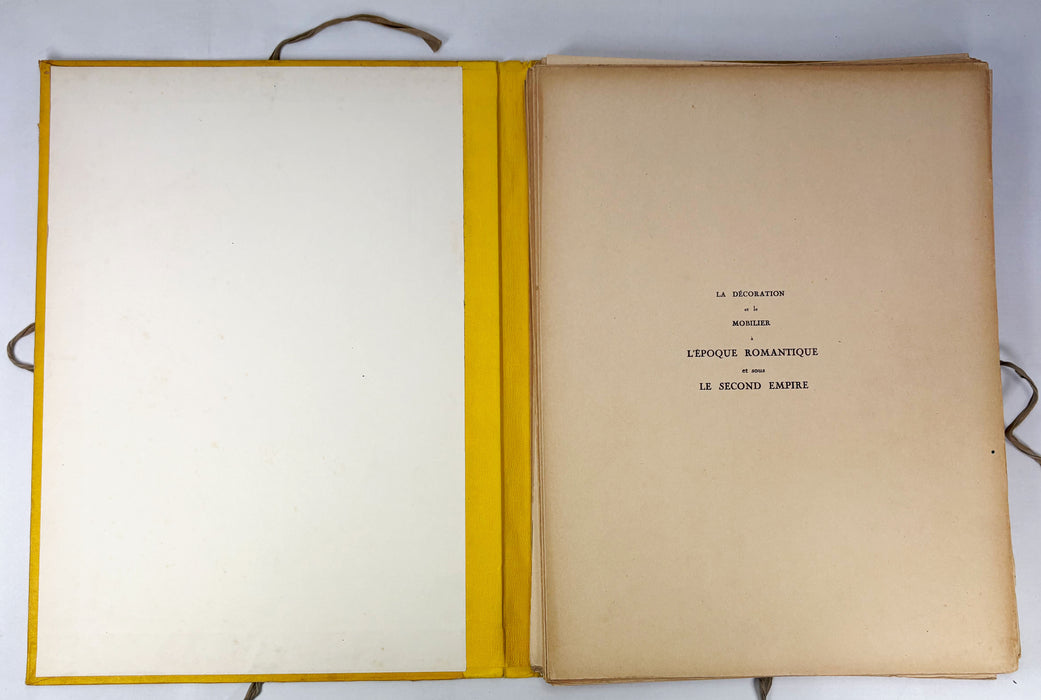 La Décoration et le Mobilier à l’époque romantique et sous le le Second Empire, by Albert Keim, Editions Nilsson, 1929