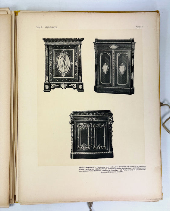 La Décoration et le Mobilier à l’époque romantique et sous le le Second Empire, by Albert Keim, Editions Nilsson, 1929