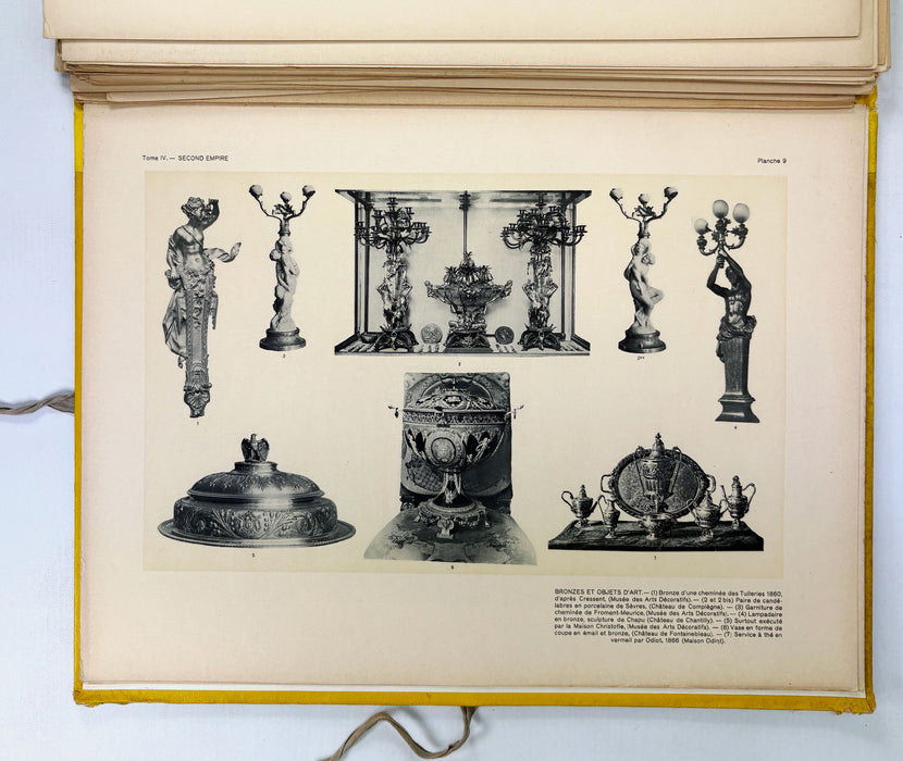La Décoration et le Mobilier à l’époque romantique et sous le le Second Empire, by Albert Keim, Editions Nilsson, 1929