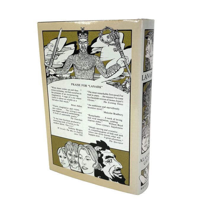 Lanark; A Life in Four Books, by Alasdair Gray, First American edition 1985, George Braziller