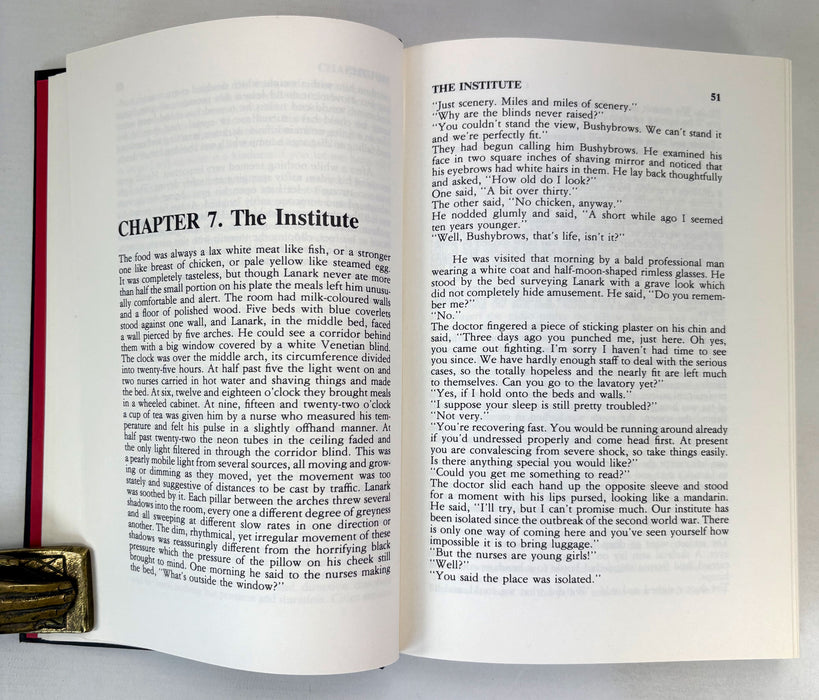 Lanark; A Life in Four Books, by Alasdair Gray, First American edition 1985, George Braziller