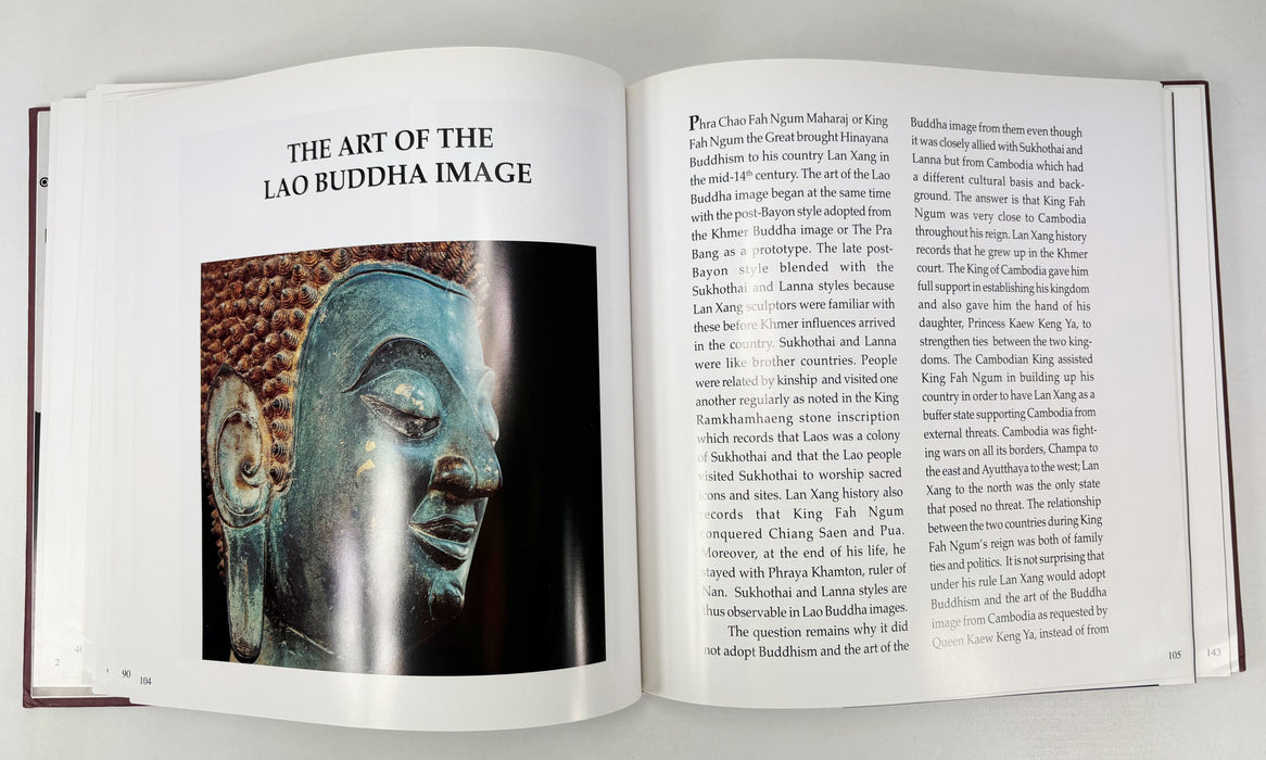 Lao Buddha, The Image and Its History by Somkiart Lopetcharat. 2000