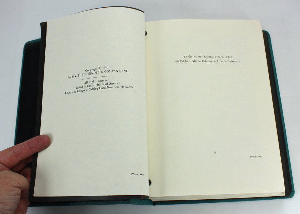 Law, Ethics and the Visual Arts; Cases and Materials, Merryman & Elsen, Matthew Bender, 1979, 2 Volume Set