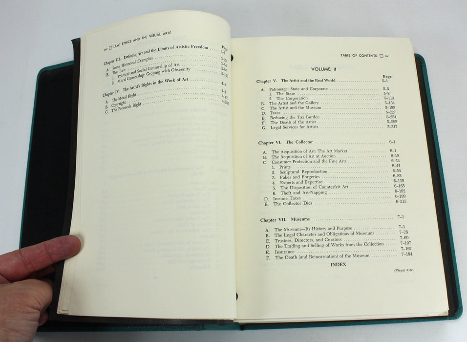 Law, Ethics and the Visual Arts; Cases and Materials, Merryman & Elsen, Matthew Bender, 1979, 2 Volume Set