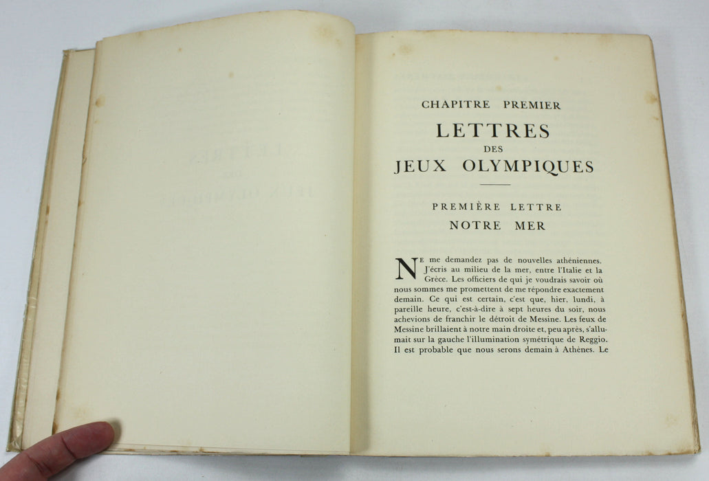 Le Voyage D'Athenes, Charles Maurras, Librairie Plon, Paris, 1939