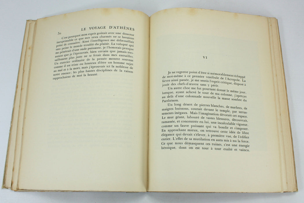 Le Voyage D'Athenes, Charles Maurras, Librairie Plon, Paris, 1939