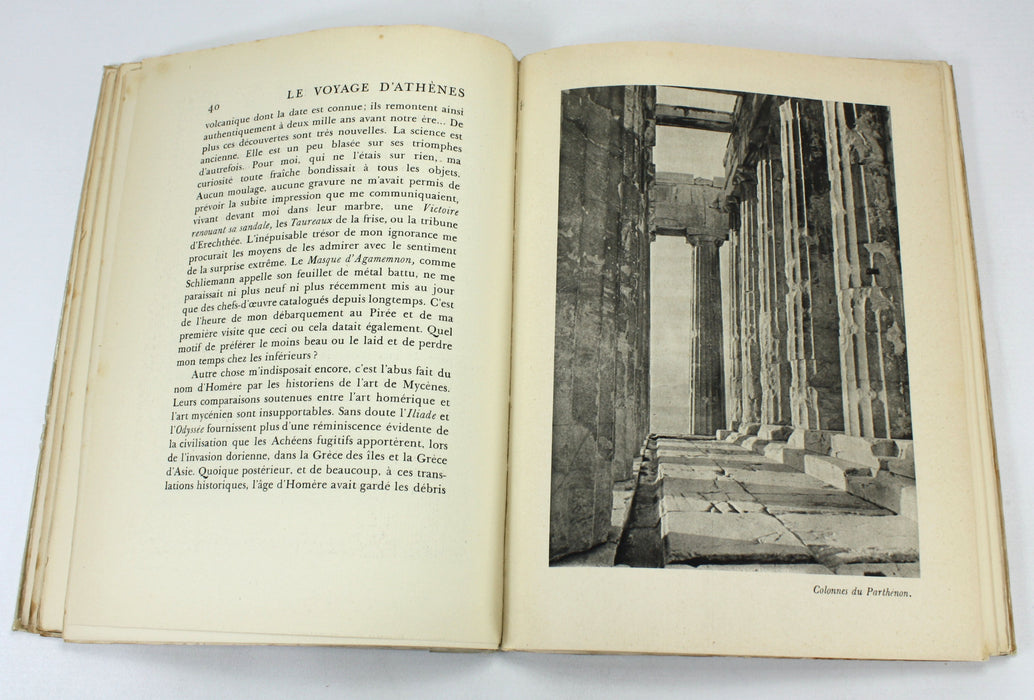 Le Voyage D'Athenes, Charles Maurras, Librairie Plon, Paris, 1939