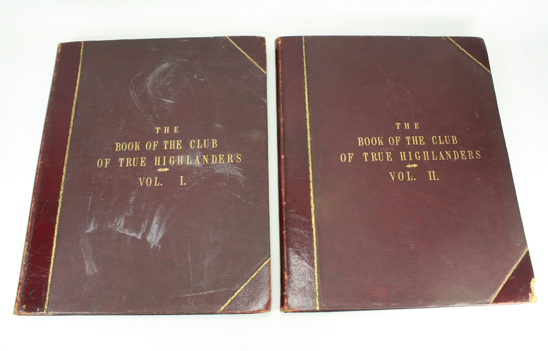 Leabhar Comunn Nam Fior Ghael; The Book of The Club of The True Highlanders, C.N. McIntyre North, 1881