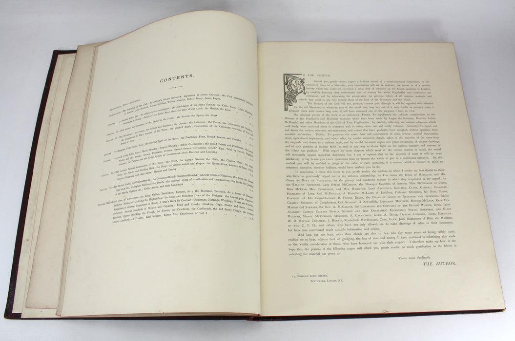 Leabhar Comunn Nam Fior Ghael; The Book of The Club of The True Highlanders, C.N. McIntyre North, 1881