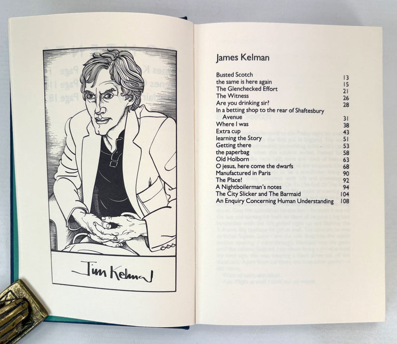 Lean Tales, by James Kelman, Agnes Owens, and Alasdair Gray. 1985 first edition, Jonathan Cape