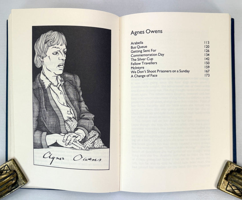 Lean Tales, by James Kelman, Agnes Owens, and Alasdair Gray. 1985 first edition, Jonathan Cape