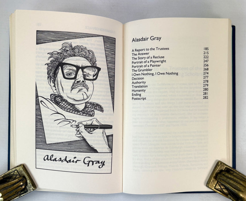Lean Tales, by James Kelman, Agnes Owens, and Alasdair Gray. 1985 first edition, Jonathan Cape
