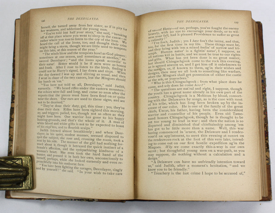 Leather Stocking Tales; 5 Volume set, J. Fenimore Cooper, Belford, Clarke & Company, c. 1880
