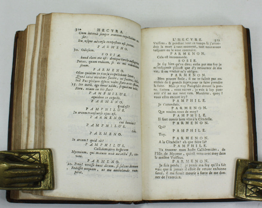Les Comedies de Terence, Traduites en Francois par Madame Dacier, George Gallet, Amsterdam, 1700