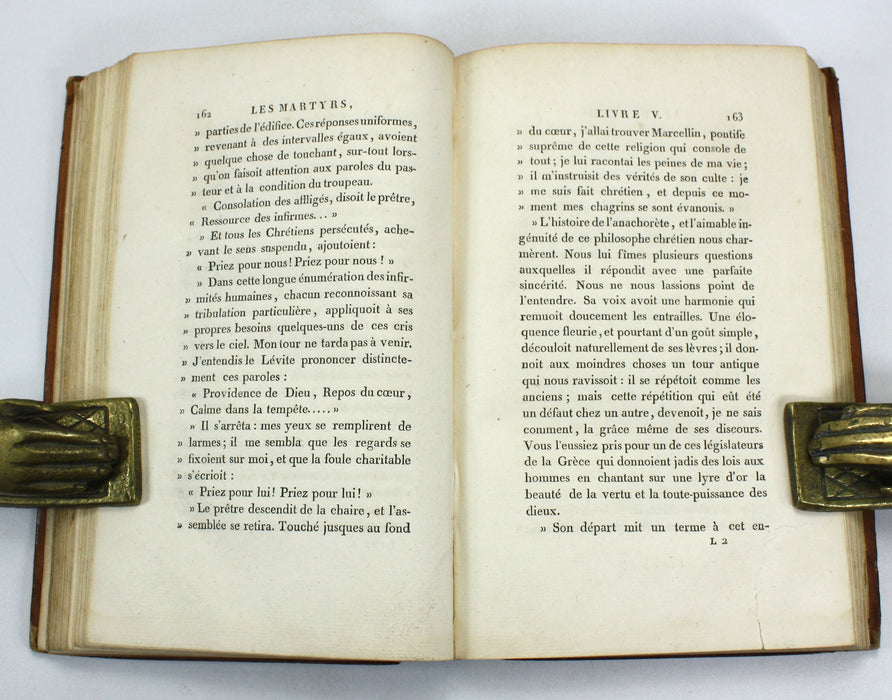 Les Martyrs, ou le Triomphe de la Religion Chrétienne, François René de Chateaubriand, 2 vol. set, 1809