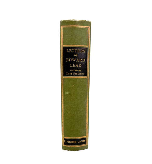Letters of Edward Lear to Chichester Fortescue and Frances Countess Waldegrave, edited by Lady Strachey, Illustrated, 1907