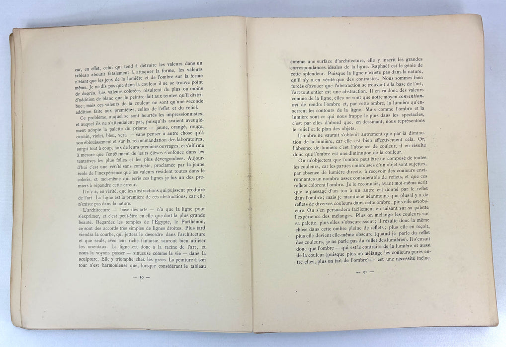Lettres de Vincent Van Gogh A Emile Bernard, Publiées Par Ambroise Vollard, Paris, 1911