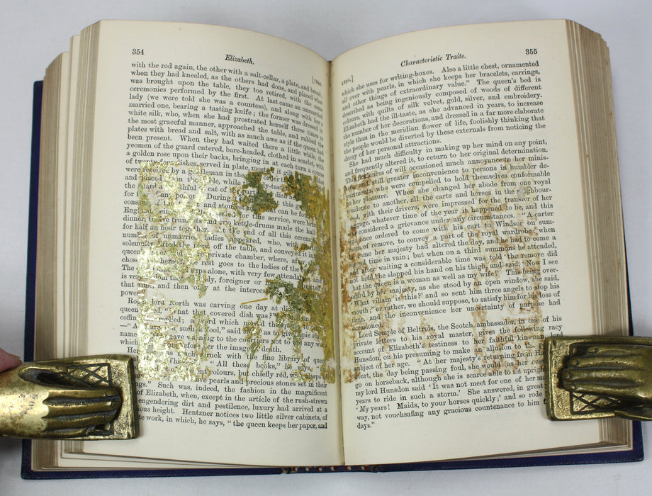 Lives of the Queens of England, From the Norman Conquest, Abridged edition in full leather prize binding, Agnes Strickland, 1899