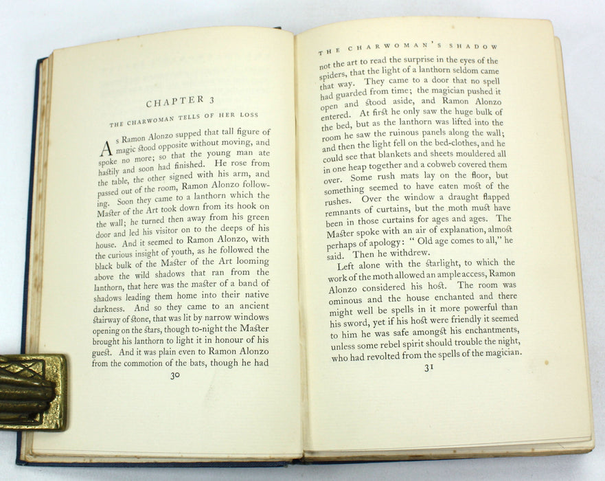 Lord Dunsany; The Charwoman's Shadow, 1926 first edition.