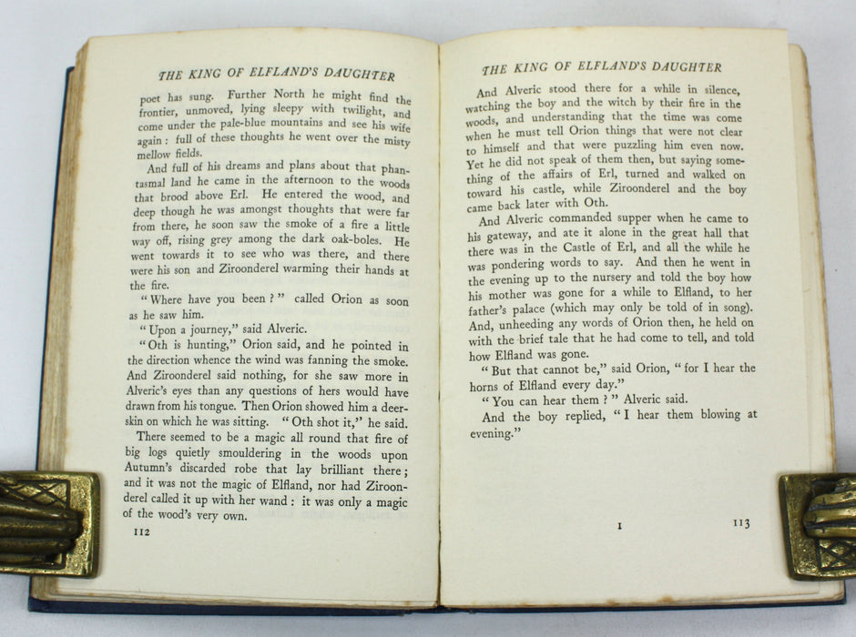 Lord Dunsany; The King of Elfland's Daughter, 1924. First trade edition.