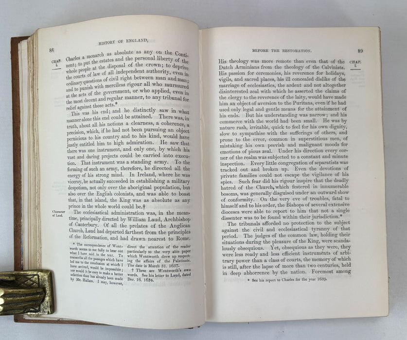 Lord Macaulay - History of England & Critical and Historical Essays - 8 uniform Volumes - University College Oxford Prize Bindings - 1881 & 1891
