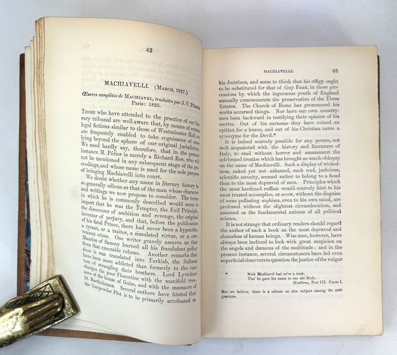 Lord Macaulay - History of England & Critical and Historical Essays - 8 uniform Volumes - University College Oxford Prize Bindings - 1881 & 1891