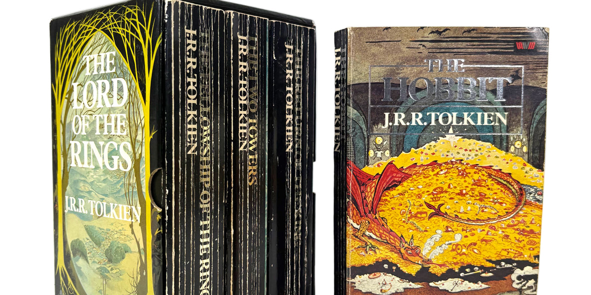 Lord of the Rings boxed set, plus The Hobbit in matching edition