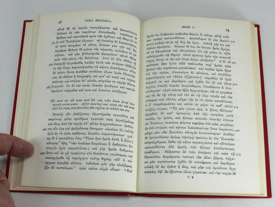 Luciani; Vera Historia, C.S. Jerram, Oxford, 1962