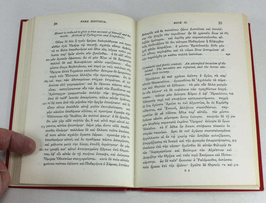 Luciani; Vera Historia, C.S. Jerram, Oxford, 1962