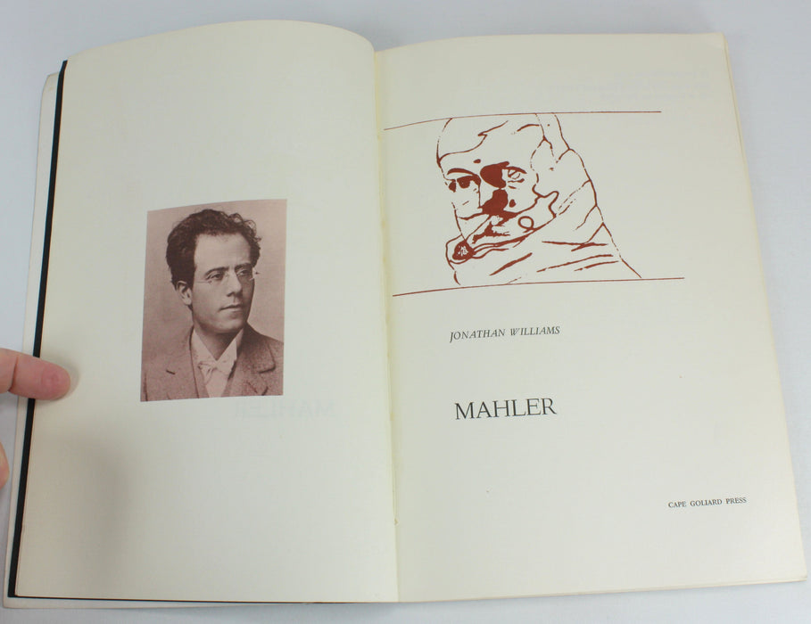 Mahler, by Jonathan Williams, Cape Goliard, 1969