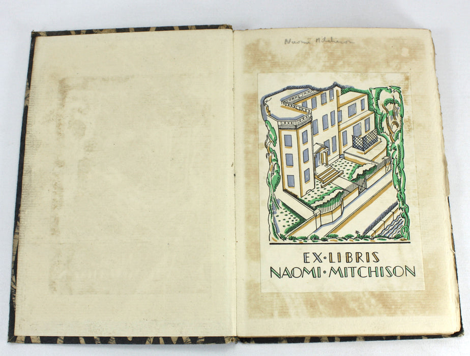 Masses and Man, Ernst Toller, Nonesuch Press 1923, signed by Naomi Mitchison