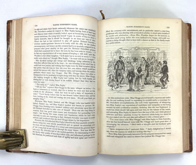Master Humphrey's Clock (The Old Curiosity Shop), Charles Dickens, Chapman and Hall, First Book Edition, 1840