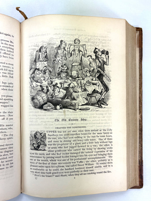 Master Humphrey's Clock (The Old Curiosity Shop), Charles Dickens, Chapman and Hall, First Book Edition, 1840