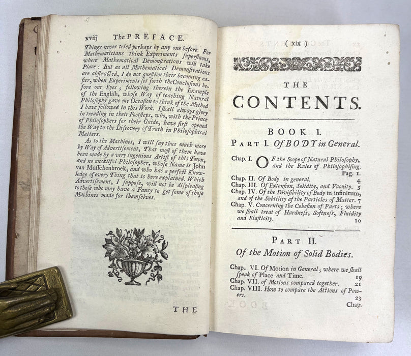 Mathematical Elements of Natural Philosophy, Confirm'd by Experiments; Or, An Introduction to Sir Isaac Newton's Philosophy, William-James Gravesande, 1726