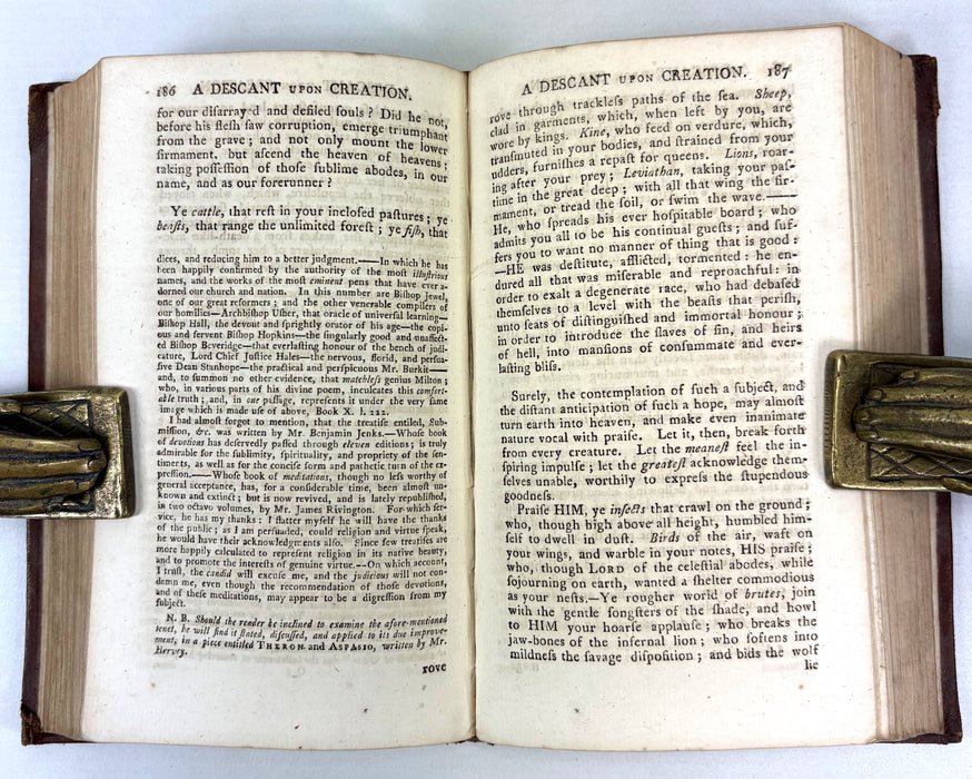 Meditations and Contemplations, by James Hervey, printed for J. Lackington, 1788
