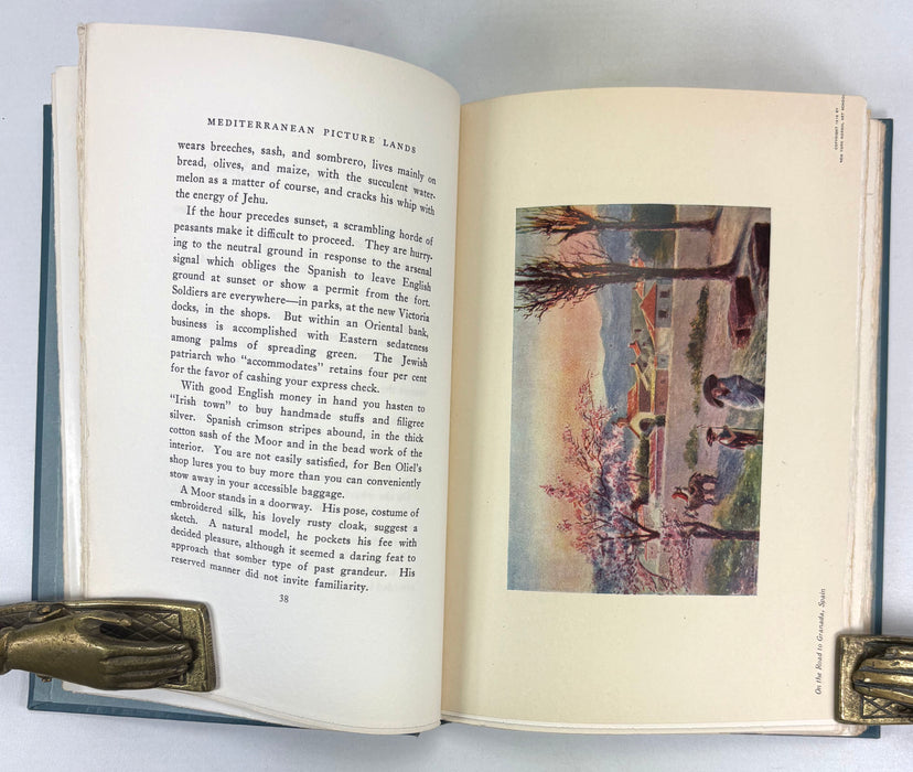 Mediterranean Picture Lands, Emelene Abbey Dunn, with Illustrations from Water-Color Sketches by the Author, 1929