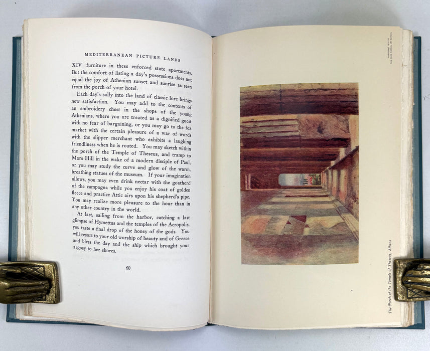 Mediterranean Picture Lands, Emelene Abbey Dunn, with Illustrations from Water-Color Sketches by the Author, 1929