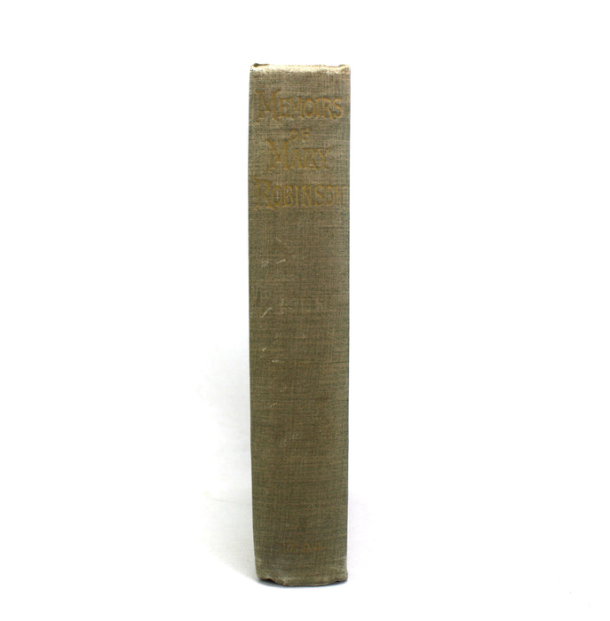 Memoirs of Mary Robinson "Perdita", Limited edition, 1894