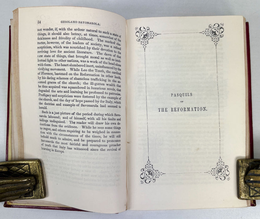 Memorials of the Reformation of Europe, Thomas Nelson, 1850