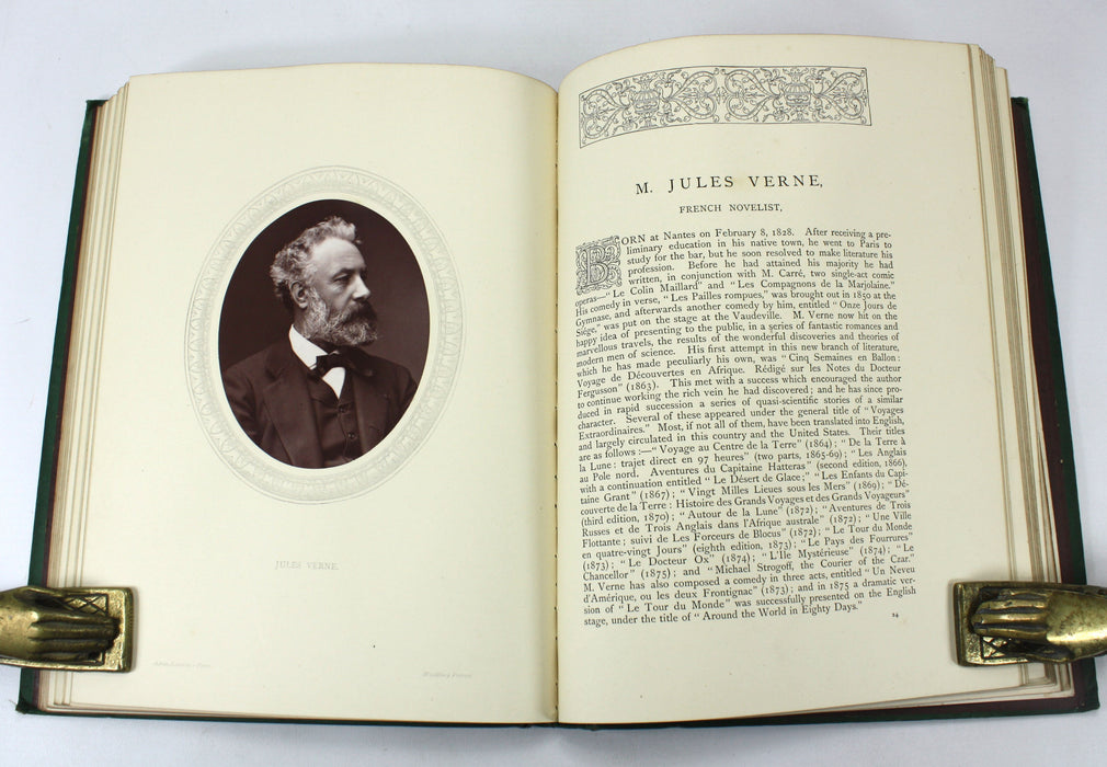 Men of Mark; A Gallery of Contemporary Portraits, Photographed by Lock and Whitfield, Thompson Cooper, 1876-1881. Chiswick Press.