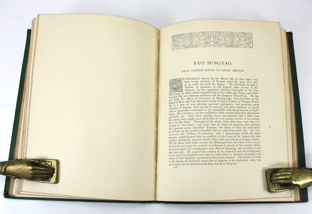 Men of Mark; A Gallery of Contemporary Portraits, Photographed by Lock and Whitfield, Thompson Cooper, 1876-1881. Chiswick Press.