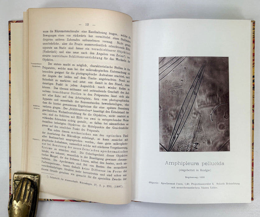 Mikrophotographischer Atlas der Bakterienkunde, Dr. Carl Fraenkel & Dr. Richard Pfeiffer, Berlin 1889