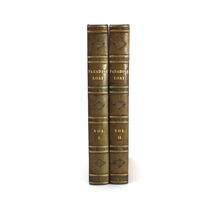 Milton's Paradise Lost, John Milton, 1802, 2 Volume Set